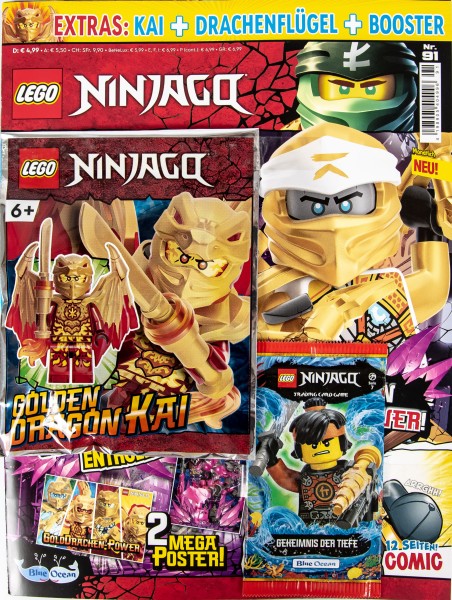 LEGO® NINJAGO® Magazin Nr.91 - Golden Dragon Kai