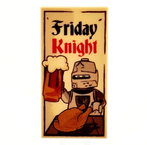 2X4 Fliese/Tile Friday Knight - used look