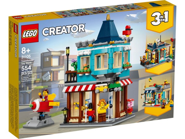 LEGO® Creator 31105 Spielzeugladen im Stadthaus