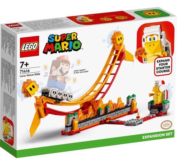 LEGO® Super Mario™ 71416 - Lavawelle-Fahrgeschäft – Erweiterungsset