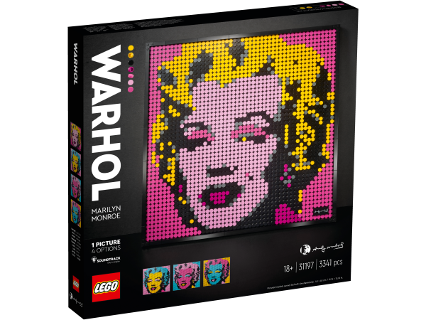 LEGO® Art 31197 - Andy Warhol's Marilyn Monroe