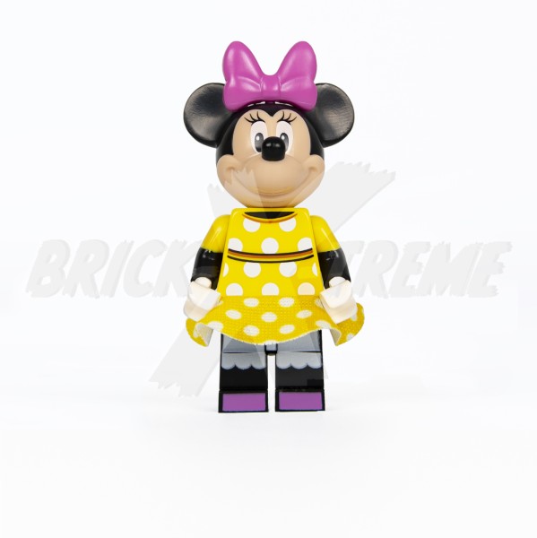 LEGO® Disney™ Minifigur - Minnie Mouse - Yellow Polka Dot Dress