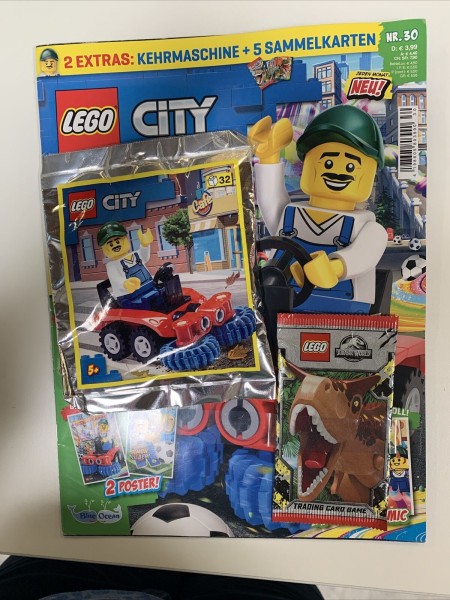 LEGO® City Magazin Nr.30 - Kehrmaschine