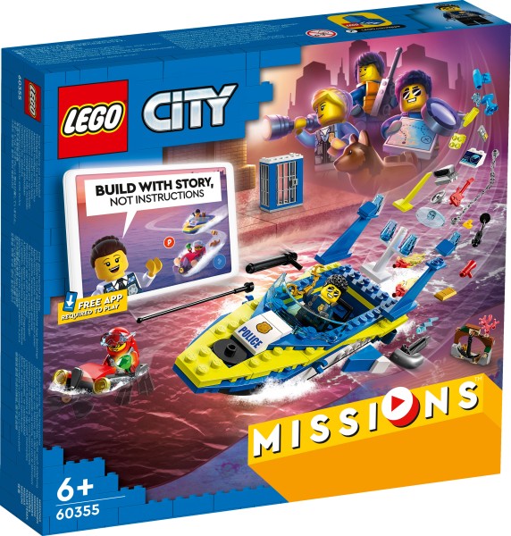 LEGO® City 60355 - Detektivmissionen der Wasserpolizei