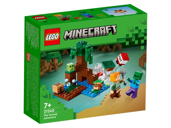 LEGO® Minecraft™ 21240 - Das Sumpfabenteuer