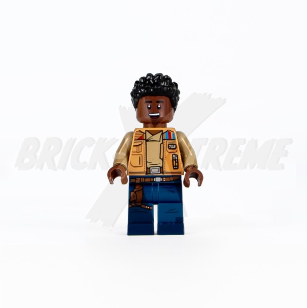 LEGO® Star Wars™ Minifigures - Finn - Medium Nougat Jacket and Dark Blue Legs with Holster
