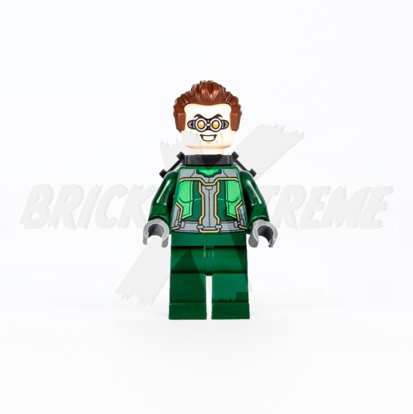 LEGO® Super Heroes™ Minifigures - Dr. Octopus (Otto Octavius) / Doc Ock - Dark Green Suit and Neck B