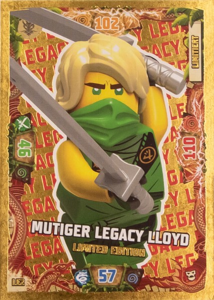 LEGO® NINJAGO® Trading Card Game 6 Next Level - MUTIGER LEGACY LLOYD LIMITED EDITION LE 2