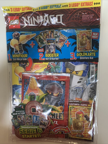 LEGO® NINJAGO® Magazin Nr.71 - Erd-Ninja Cole