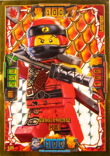 LEGO® NINJAGO® Trading Card Game 4 - MEGA POWER KAI LE 1