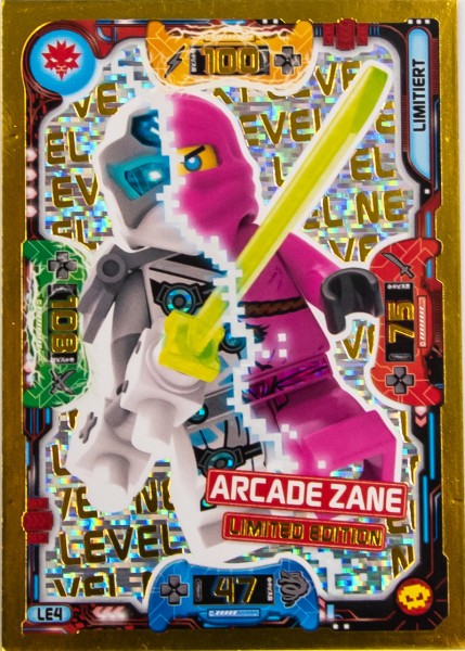 LEGO® NINJAGO® Trading Card Game 5 Next Level - ARCADE ZANE LE 4