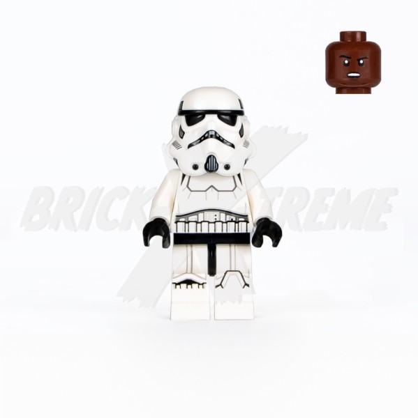 LEGO® Star Wars™ Minifigures - Stormtrooper - Male (Dual Molded Helmet, Gray Squares on Back, Grimac