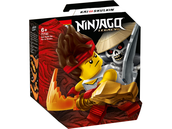 LEGO® NINJAGO® 71730 - Battle Set: Kai vs. Skulkin