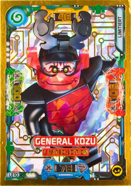 LEGO® NINJAGO® Trading Card Game 5 - GENERAL KOZU LE 10