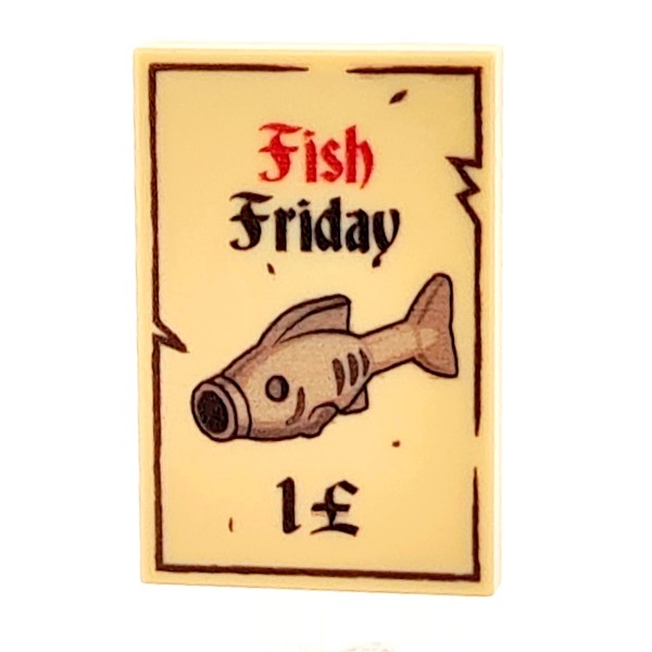 2X3 Fliese/Tile Fish Friday - new look