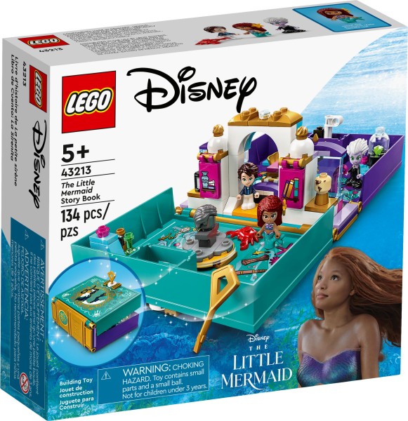LEGO® Disney™ 43213 - Die kleine Meerjungfrau – Märchenbuch