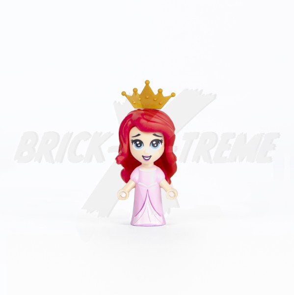 LEGO® Disney™ Minifigur - Ariel, Human - Micro Doll, Pearl Gold Crown