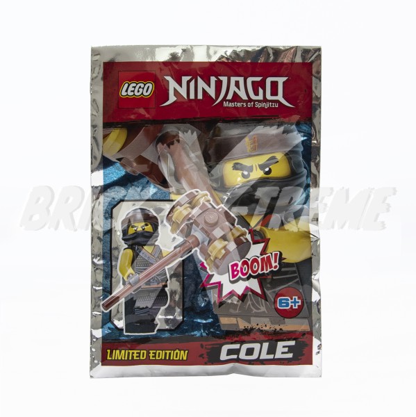 LEGO® NINJAGO® Foilpack 891839 - COLE Limited Edition