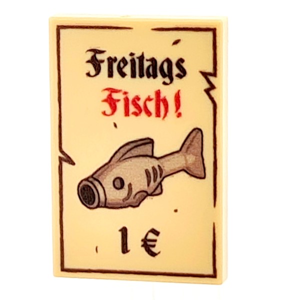 2X3 Fliese/Tile Freitags Fisch! - new look
