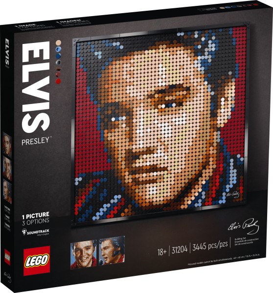 LEGO® Art 31204 Elvis Presley – „The King“