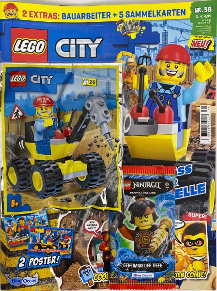 LEGO® City Magazin Nr.38 - Bauarbeiter