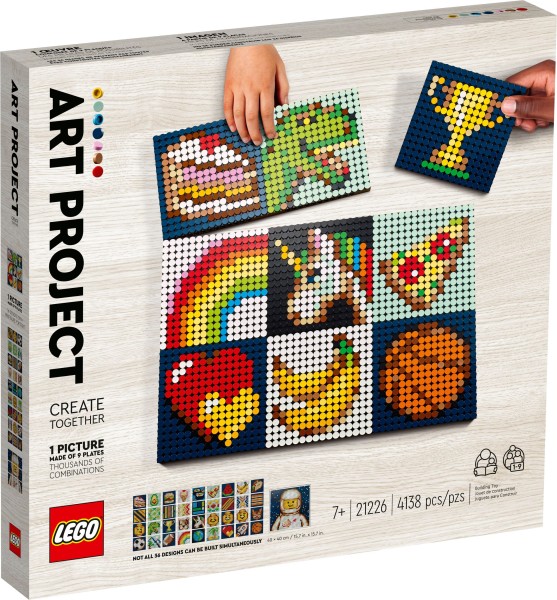 LEGO® Art 21226 Gemeinsames Kunstprojekt