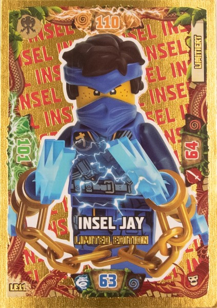 LEGO® NINJAGO® Trading Card Game 6 Next Level - INSEL JAY LIMITED EDITION LE 11