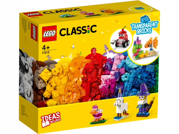LEGO® Classic 11013 - Kreativ-Bauset mit durchsichtigen Steine