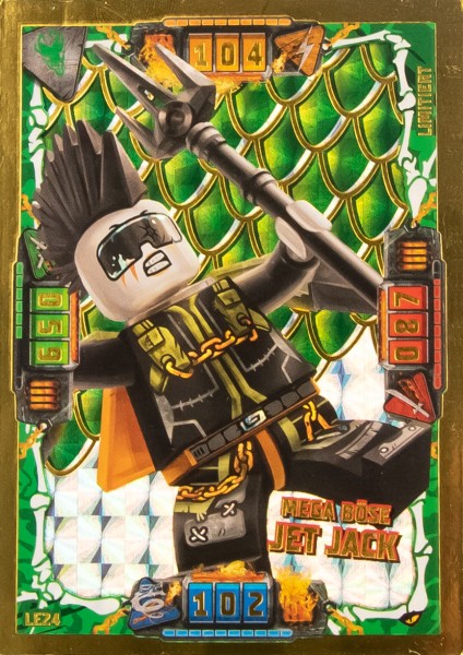 LEGO® NINJAGO® Trading Card Game 4 - MEGA BÖSE JET JACK LE 24