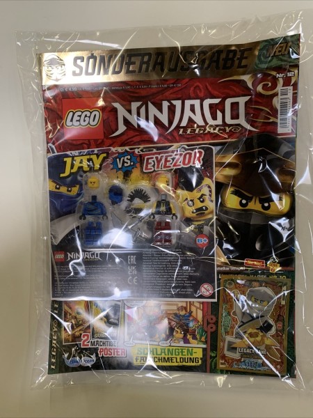 LEGO® NINJAGO® Legacy Magazin Nr.12 - Jay vs. Eyezor