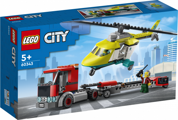 LEGO® City 60343 - Hubschrauber Transporter