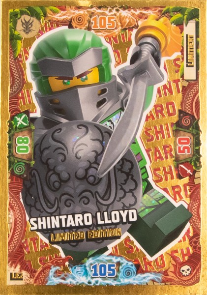 LEGO® NINJAGO® Trading Card Game 6 - SHINTARO LLOYD LIMITED EDITION LE 2
