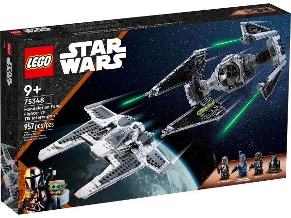 LEGO® Star Wars™ 75348 - Mandalorianischer Fang Fighter vs. TIE Interceptor™