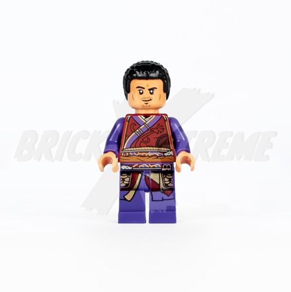 LEGO® Super Heroes™ Minifigures - Wong - Dark Red Robe, Dark Purple Legs