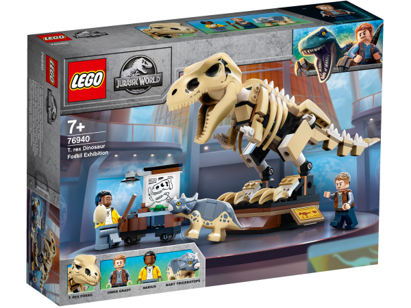 LEGO® Jurassic World™ 76940 - T. Rex-Skelett in der Fossilienausstellung