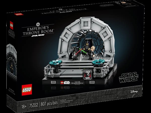 LEGO® Star Wars™ 75352 - Thronsaal des Imperators – Diorama