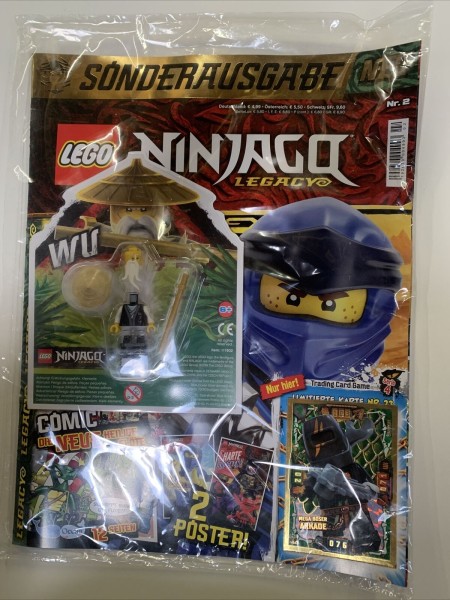 LEGO® NINJAGO® Legacy Magazin Nr.2 - Wu