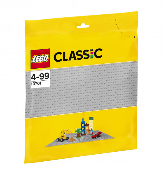 LEGO® Classic 10701 - Graue Bauplatte