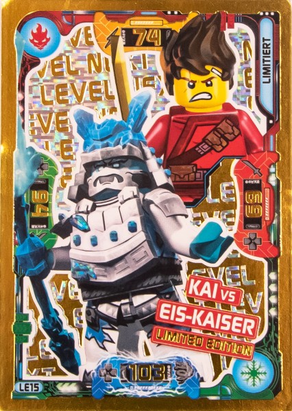 LEGO® NINJAGO® Trading Card Game 5 Next Level - KAI VS. EIS KAISER LE 15
