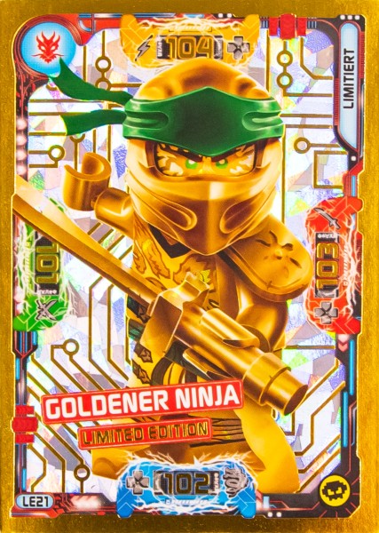 LEGO® NINJAGO® Trading Card Game 5 - COLDENER NINJA LE 21