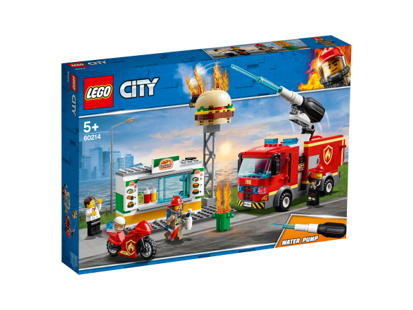 LEGO® City 60214 - Feuerwehreinsatz im Burger-Restaurant