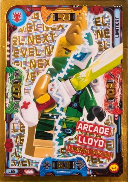 LEGO® NINJAGO® Trading Card Game 5 Next Level - ARCADE LLOYD LE 5